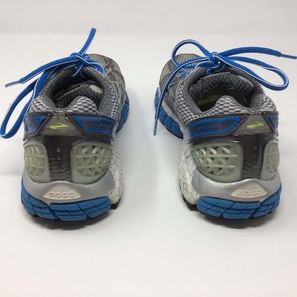 Brooks Trance 12 Blue Grey Running Shoe Size 7 - Picture 3 of 9